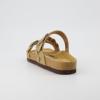 imageCUSHIONAIRE Womens Lizzy Cork Footbed Sandal  Comfortable Adjustable Straps Arch Support Wide Widths Available Boho Chic Summer SlidesTaupe