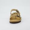 imageCUSHIONAIRE Womens Lizzy Cork Footbed Sandal  Comfortable Adjustable Straps Arch Support Wide Widths Available Boho Chic Summer SlidesTaupe