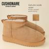 imageCUSHIONAIRE womens ShearlingCheetah Genuine Suede