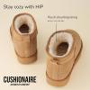 imageCUSHIONAIRE womens ShearlingCheetah Genuine Suede
