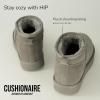 imageCUSHIONAIRE womens ShearlingGrey Genuine Suede