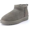 imageCUSHIONAIRE womens ShearlingGrey Genuine Suede