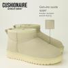 imageCUSHIONAIRE womens ShearlingKhaki Genuine Suede
