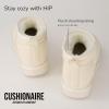 imageCUSHIONAIRE womens ShearlingOffwhite Genuine Suede