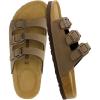 imageCUSHIONAIRE Womens Lela Cork footbed Sandal with ComfortBrown