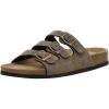 imageCUSHIONAIRE Womens Lela Cork footbed Sandal with ComfortBrown Rugged