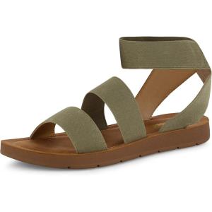 imageCUSHIONAIRE Womens Indego Stretch SandalOlive