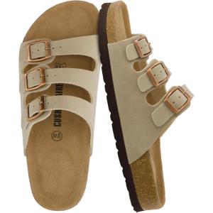 imageCUSHIONAIRE Womens Lela Cork footbed Sandal with ComfortStone