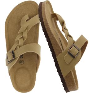 imageCUSHIONAIRE Womens Libby Cork footbed Sandal with Comfort and Wide Widths AvailableTaupe