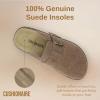 imageCUSHIONAIRE Womens Blain Genuine Suede SlipOn Clogs with  Memory Foam ampamp Chic Buckle Mule  Comfortable NonSlip Wide Widths AvailableTaupe Suede
