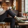 imageCUSHIONAIRE Hana  Genuine Leather Suede Classic Clog Womens Shoes  Slip On Mule Comfortable Shoes for WomenKhaki