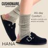 imageCUSHIONAIRE Hana Womens Clogs  Comfortable Vegan Suede Clogs for Women  Slip On Potato Shoes with Cork Footbed ampamp Arch Support  Memory Foam Wide Widths AvailableBlack Corduroy