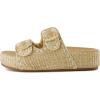 imageCUSHIONAIRE Panama Sandals for Women 2025  SlipOn Casual Lightweight Summer Slides  Platform Sandals Women Beach FootwearNatural