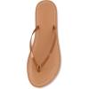 imageCUSHIONAIRE Cora Flip Flops for Women  Vacation Beach Essentials  Casual Women Footwear Sandals with Wide Widths AvailableCognac Patent