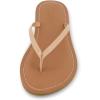 imageCUSHIONAIRE Cora Flip Flops for Women  Vacation Beach Essentials  Casual Women Footwear Sandals with Wide Widths AvailableNude Patent