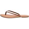 imageCUSHIONAIRE Cora Flip Flops for Women  Vacation Beach Essentials  Casual Women Footwear Sandals with Wide Widths AvailableTan