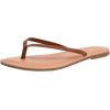 imageCUSHIONAIRE Cora Flip Flops for Women  Vacation Beach Essentials  Casual Women Footwear Sandals with Wide Widths AvailableTan