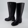 imageCUSHIONAIRE Sawyer Tall Chunky Heel Womens Boots  Pull On Casual Knee High Boots for WomenBlack