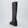 imageCUSHIONAIRE Sawyer Tall Chunky Heel Womens Boots  Pull On Casual Knee High Boots for WomenBlack