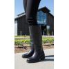 imageCUSHIONAIRE Sawyer Tall Chunky Heel Womens Boots  Pull On Casual Knee High Boots for WomenBlack