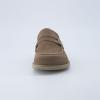 imageCUSHIONAIRE Zola Womens Penny Clog Mule  Suede SlipOn with Memory Foam Cork Footbed ampamp Flexible OutsoleTaupe