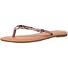 imageCUSHIONAIRE Cora Flip Flops for Women  Vacation Beach Essentials  Casual Women Footwear Sandals with Wide Widths AvailablePink Snake