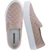 imageCUSHIONAIRE Faze Womens Quilted SlipOn Sneaker  Faux Leather Casual Shoe with Memory Foam Insole ampamp Rubber OutsoleBlush