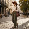imageCUSHIONAIRE Canoe Genuine Suede Clogs for Women Footwear with Moc Toe Design  Casual Slip On Womens ShoesBeige