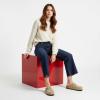imageCUSHIONAIRE Canoe Genuine Suede Clogs for Women Footwear with Moc Toe Design  Casual Slip On Womens ShoesBeige