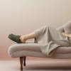 imageCUSHIONAIRE Canoe Genuine Suede Clogs for Women Footwear with Moc Toe Design  Casual Slip On Womens ShoesKhaki