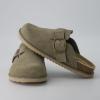 imageCUSHIONAIRE Womens Blain Genuine Suede SlipOn Clogs with  Memory Foam ampamp Chic Buckle Mule  Comfortable NonSlip Wide Widths AvailableMoss