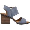 imageCUSHIONAIRE Womens Rosanna cut out sandal Memory Foam and Wide Widths AvailableBlue