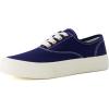 imageCUSHIONAIRE Freshman Canvas Womens Sneakers Lightweight Casual Walking Shoes for Women with Memory Foam Wide Widths AvailableBlue Canvas