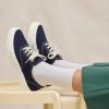 imageCUSHIONAIRE Freshman Canvas Womens Sneakers Lightweight Casual Walking Shoes for Women with Memory Foam Wide Widths AvailableBlue Canvas
