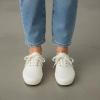 imageCUSHIONAIRE Freshman Canvas Womens Sneakers Lightweight Casual Walking Shoes for Women with Memory Foam Wide Widths AvailableWhite Canvas