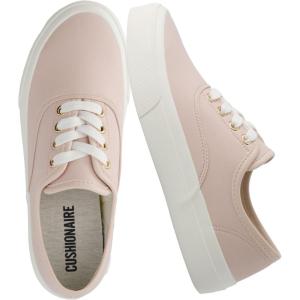 imageCUSHIONAIRE Freshman Canvas Womens Sneakers Lightweight Casual Walking Shoes for Women with Memory Foam Wide Widths AvailableBlush Smooth