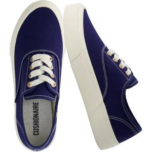 imageCUSHIONAIRE Freshman Womens Sneakers Lightweight Casual Walking Shoes for Women with Memory Foam Wide Widths AvailableBlue Canvas