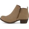 imageCUSHIONAIRE Womens Dolly bootie with Memory Foam Wide Width availableBrindle