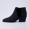 imageCUSHIONAIRE Womens Edith cut out ankle bootie Memory Foam Wide Widths AvailableBlack