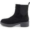 imageCUSHIONAIRE Womens Hackett zipper boot Memory Foam Wide Widths AvailableBlack