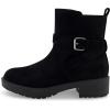 imageCUSHIONAIRE Womens Houston strap boot Memory Foam Wide Widths AvailableBlack