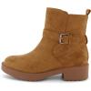 imageCUSHIONAIRE Womens Houston strap boot Memory Foam Wide Widths AvailableWhiskey