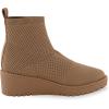 imageCUSHIONAIRE Womens Iggy stretch knit wedge boots Memory Foam Wide Widths AvailableTaupe