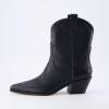 imageCUSHIONAIRE Womens Leon Western boot Memory Foam Wide Widths AvailableBlack