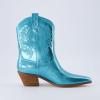 imageCUSHIONAIRE Womens Leon Western boot Memory Foam Wide Widths AvailableBlue