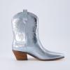 imageCUSHIONAIRE Womens Leon Western boot Memory Foam Wide Widths AvailableLight Blue
