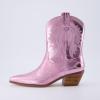imageCUSHIONAIRE Womens Leon Western boot Memory Foam Wide Widths AvailablePink
