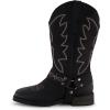 imageCUSHIONAIRE Womens Mustang Western Boot with Memory Foam Wide Widths AvailableBlack