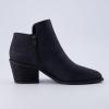 imageCUSHIONAIRE Womens Rip Ankle Bootie Memory Foam Wide Widths AvailableBlack