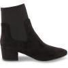 imageCUSHIONAIRE Womens Romi block heel stretch boot with Memory Foam Padding Wide Widths AvailableBlack